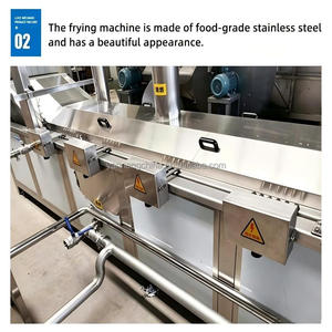 Freidora Continua Económica de Alta Productividad para Chips de Plátano y Nuggets, Freidora para Freír Continuamente Cacahuetes, Nueva, Digital, Hecha en China - Product Image 4