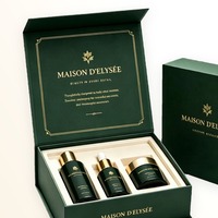 Emballage cosmétique personnalisé, boîte cadeau rigide magnétique avec insert en mousse pour les ensembles de flacons de sérum pour soins de la peau, OEM ODM, approvisionnement en gros