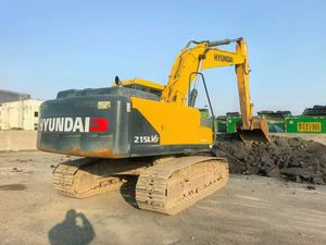 Hyundai 215VS d'occasion chinois bon marché pelle sur chenilles moyenne moteur d'origine prix bon marché de haute qualité en bon état en vente - Product Image 2