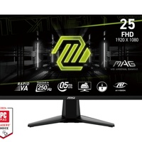 Moniteur de jeu MAG 255XFV sans cadre plat, rapide VA 250Hz 0.5ms, inclinaison réglable, port DP, contraste 3500:1, 250 nits, vente en gros