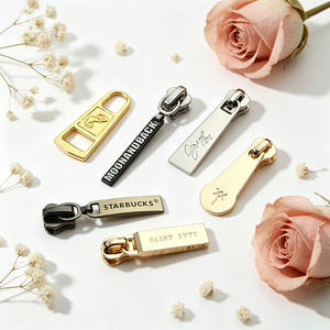 Personalized Engraved Zipper <b>Puller</b> Zinc Alloy Metal Zipper Pull Tab for Purse Backpack Accessories - Product Image 1