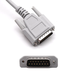 Medische Accessoires Compatibel Met <span class=keywords><strong>Nihon</strong></span> <span class=keywords><strong>Kohden</strong></span> <span class=keywords><strong>ECG</strong></span>-<span class=keywords><strong>9620</strong></span> Direct-Connect Ekg Kabel Cardiofax Q 10 Leads Clip Aha Ekg Kabel - Product Image 3