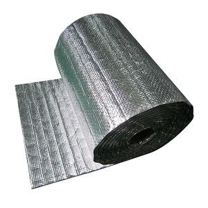 Aluminum Foil Bubble Film <b>Fireproof</b> Insulation <b>Material</b> for Greenhouse Heat Insulation <b>Fireproof</b> Reflective Double Foil - Product Image 1