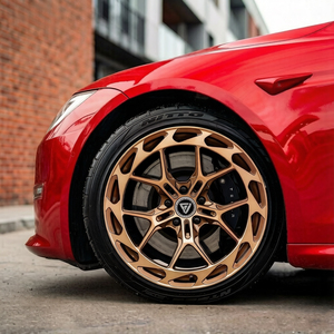 Jantes <span class=keywords><strong>de</strong></span> voiture FHJ 19x9 20x9.5 pouces 5x114.3 5x112 5x130 en alliage d'aluminium 6061-T6 forgées sur mesure pour Chevrolet Corvette BMW - Product Image 2