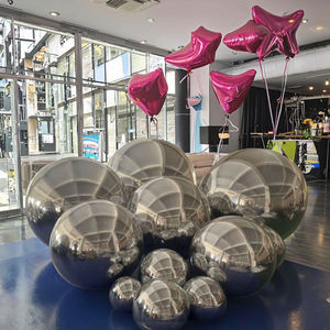<strong>Inflatable</strong> Metallic Ball Decorative <strong>Inflatable</strong> Mirror Ball Metallic Balloons Big Shiny Giant <strong>Inflatable</strong> Balls - Product Image 4