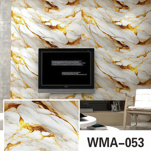 3 डी वॉलपेपर घर सजावट सुंदर दीवार स्टिकर लिविंग रूम लक्जरी के लिए सजावटी वॉलपेपर - Product Image 5