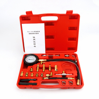 Kit professionnel de 20 manomètres de pression d'injection de carburant pour véhicules, testeur de pression d'huile moteur, analyseur de moteur