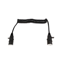 Câblage de remorque électrique à 7 fils électriques, accessoire européen de haute qualité, 7 broches