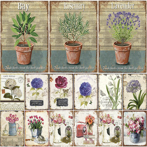 Plaque Murale Métallique Vintage en Forme <span class=keywords><strong>de</strong></span> Fleur – Décoration Murale Rétro en Fer pour <span class=keywords><strong>Jardin</strong></span>, Maison, Café, Bar, Salle <span class=keywords><strong>de</strong></span> Sport, Pub, Chambre - Product Image 2