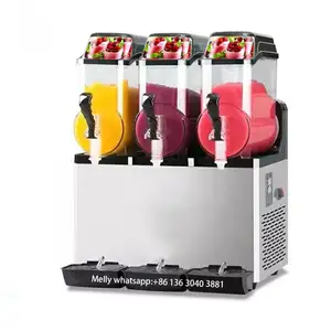 Mayjessie 3 bát Slush Máy slushie máy với LED ánh sáng Bìa
