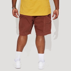 Streetwear personnalisé des Bermudes OEM <span class=keywords><strong>Jeans</strong></span> brodés d'été respirants et écologiques, déchirés à mi-hauteur pour hommes - Product Image 5