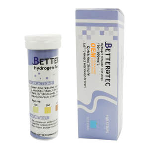 Peróxido de hidrógeno rápido OEM personalizable de 1-100Mg/L para papel de prueba Agua para tiras reactivas para pacientes en diálisis - Product Image 5