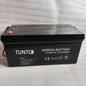 Prix de gros 12.8V 25.6V 100Ah 150Ah 200Ah Batteries solaires LiFePO4 Lithium-ion 18650 pour onduleurs solaires Deye GoodWe - Product Image 2