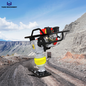 Mesin pemadat Diesel elektrik Motor Tammer bergetar bensin Mini harga bagus - Product Image 2