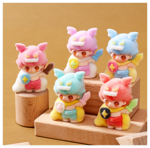 Cadeaux créatifs nordiques, jouets pour enfants, sculpture en relief en peluche, dessin animé mignon, art moderne de luxe, décoration de chambre pour bébé garçon ou fille, artisanat - Product Image 3