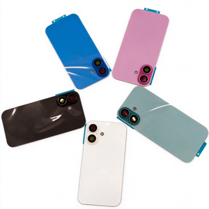 Pièces de rechange pour iPhone 16 16 Plus : Cache-batterie et vitre arrière avec fonction d'alignement magnétique intégrée. Vente en gros. - Product Image 1