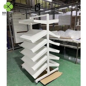 शोरूम रोटेटेबल कृत्रिम क्वार्ट्ज स्लैब रॉक संगमरमर मोज़ेक सिरेमिक पत्थर स्टैंड टाइल डिस्प्ले रैक - Product Image 5