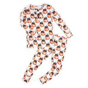 ชุดเสื้อผ้าแขนยาวสำหรับเด็กผู้หญิงชุดพิมพ์ลายเป็ดน้อยสีชมพูออกแบบได้ตามต้องการ - Product Image 5