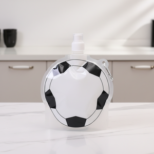 Bolsa <span class=keywords><strong>de</strong></span> PET con Forma <span class=keywords><strong>de</strong></span> Balón <span class=keywords><strong>de</strong></span> Fútbol OEM, con Pajita Integrada, Ecológica, Impresión <span class=keywords><strong>de</strong></span> Logotipo Personalizado del Equipo, para Ligas Juveniles <span class=keywords><strong>de</strong></span> Fútbol, Tiendas Minoristas, Jugos - Product Image 5