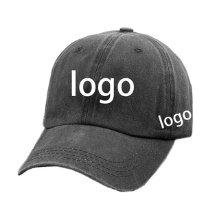Gorras de Béisbol Personalizadas con Logotipo, Estilo Vintage, Lavadas, Suaves, Ajustables, de Mezclilla Lisa, para Hombre y Mujer - Product Image 1