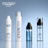 Bouteilles de brume hydratante pour le visage personnalisées, 80, 100, 120, 150 ml, flacon pulvérisateur à fine brume avec pompe à lotion pour l'emballage des soins de la peau