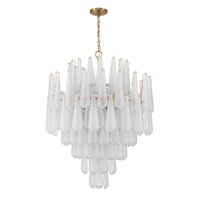 Lustre moderne de luxe en verre soufflé texturé, lampe suspendue pour plafond incliné, idéal pour table à manger, salon, hall d'hôtel