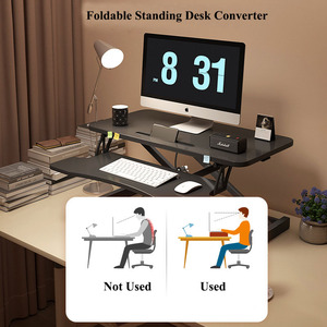 Vente en gros de poste de travail pour ordinateur portable réglable en hauteur convertisseur de <span class=keywords><strong>bureau</strong></span> assis-debout - Product Image 4
