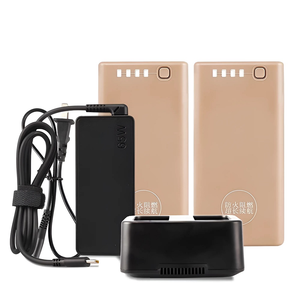 Un hub de chargement + deux batteries