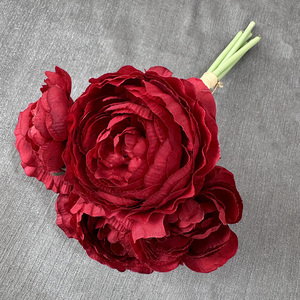 Decoración de Flores Artificiales Mei Sheng, 6 Manos Sosteniendo un Loto de Rocío - Product Image 4