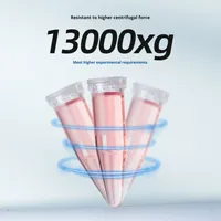 Tube à centrifuger en plastique de 50 ml et 15 ml pour usage médical et scientifique en laboratoire