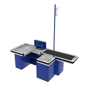 High Quality Fashionable Appearance High Definition Screen Automatic Moving Belt Self Checkout <b>Counter</b> - Product Image 4