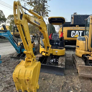 Excavadora Komatsu Pc35 original con certificación CE, 3.5 toneladas, ahorro de combustible, excavadora de cadenas para renovación de jardines/demolición en interiores, en venta. - Product Image 1