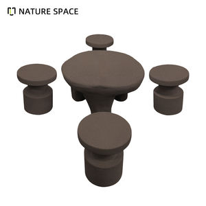 공원 장식 좌석 야외 홈 장식 정원 광장 쇼핑몰 공원 공공 장소 휴식 테이블과 의자 - Product Image 2