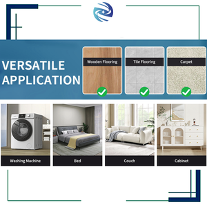 Hochleistungs-360-Grad-Stahlmöbelbewegungswagen mit Allrad plattform zum Bewegen von Sofas und Geräten OEM anpassbar - Product Image 6