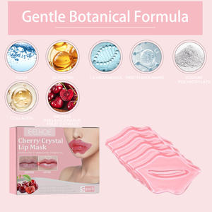 Mascarilla Labial de Cristal de Cereza 5 Piezas, Marca Privada OEM, Hidrata, Rellena, Suaviza, Gel Brillante - Product Image 2
