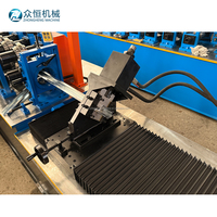 Machine de profilage de cannelures pour chapeaux, machine de profilage de profilés en acier