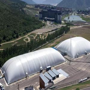 Customized Column Free Air Supported Air Dome PVDF Membrane Fast Construction for Football Handbal Court - Product Image 1
