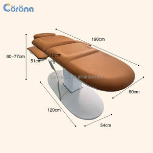 เตียงเสริมความงามปรับระดับด้วยไฟฟ้าสำหรับร้านเสริมสวยและสปา ใช้ในคลินิกด้านความงามและการดูแลผิว - Product Image 2