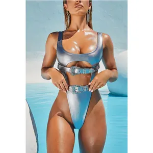 Produttore di Prezzi Custom Design Beachwear di Un Pezzo G String Costume Da Bagno Perizoma Costumi Da Bagno Per Le Donne