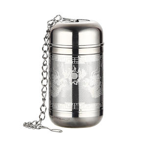 ขายด่วน ดีไซน์ใหม่ ที่กรองชาสแตนเลส 304 ลายมังกร ที่กรองกาน้ำชา ตาข่ายละเอียด สำหรับกรองกาแฟ - Product Image 1