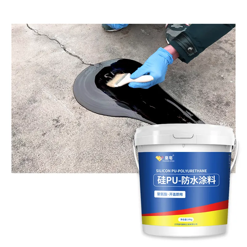 Mái nhà chống thấm và sửa chữa rò rỉ lớp phủ vết nứt mái Polyurethane bên ngoài tường mái nhựa Đường vật liệu dính