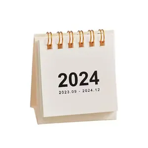 2024 на заказ офисный настенный календарь, бумажный Печатный дисплей, планировщик для организованного планирования для эффективного управления временем