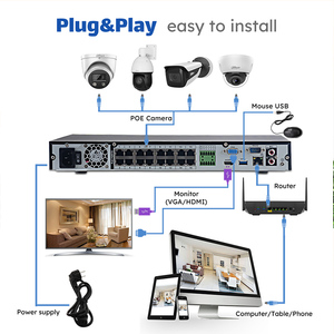 NVR4108HS-8P-4KS3 Originale Registratore Video di Rete Compatto a <span class=keywords><strong>8</strong></span> Canali 1HDD 1U 8PoE 4K Kit NVR PoE a <span class=keywords><strong>8</strong></span> Canali - Product Image 2