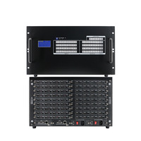 Procesador de Matriz de Conferencia Hardrock HD Metal Seamless Mixing de 36 Entradas y 36 Salidas, Unidad de Un Solo Dispositivo para Cuatro Canales, Análisis de Audio y Video