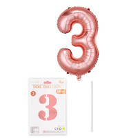 Ballons Chiffres de 16 Pouces Ballons en Aluminium de Luxe Emballage Individuel Sac à Air pour Décorations de Fête d'Anniversaire Vente en Gros