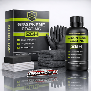 GRAPHONEX Noxera Graphene 26H Revêtement de peinture automobile Formule liquide Application facile Finition brillante hydrophobe Durée de vie de 10 ans - Product Image 1