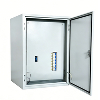 Panel Eléctrico de Bajo Voltaje de 200A, Conjunto Completo Personalizado, Gabinete de Distribución Industrial de 8 Vías y 3P para Distribución Central en Centros Comerciales