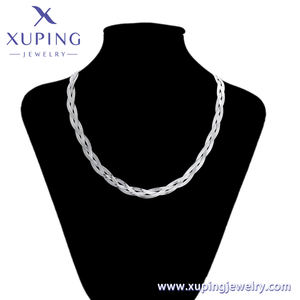 T000945916 XUPING ювелирные изделия, плоская цепочка со змеиным крестом, простое ретро-индивидуальность, модное сшитое ожерелье с холодным ветром - Product Image 6