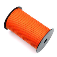 Paracorde 4 mm 9 Brins pour Corde d'Escalade et de Camping, Bobines de 100 m Corde en Nylon Paracorde Tactique 550