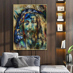 Jesus Portrait <span class=keywords><strong>Christliche</strong></span> Religion Wand kunst Bilder und <span class=keywords><strong>Poster</strong></span> Druck auf Leinwand Ölgemälde für Wohnkultur Cuadros Room - Product Image 5